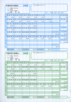 ソリマチ SR231 給与・賞与明細書 明細ヨコ型 500枚 給料王専用