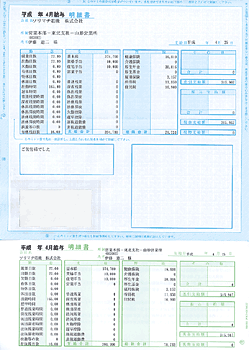 ソリマチ SR2111 給与・賞与明細書 封筒型 100枚