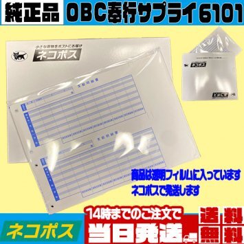 OBC 6101-200 単票支給明細書 給与奉行専用【200枚バラ売り】 ｜ 給与