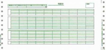 PCA PA117G 給与明細封筒C（密封式）連続 250枚(旧型番：PA117F)