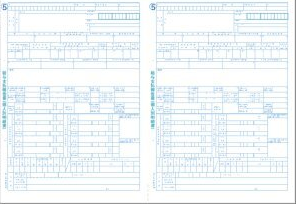 応研給与大臣対応　給与支払報告書 令和5年【互換製品】DHKY-464K
