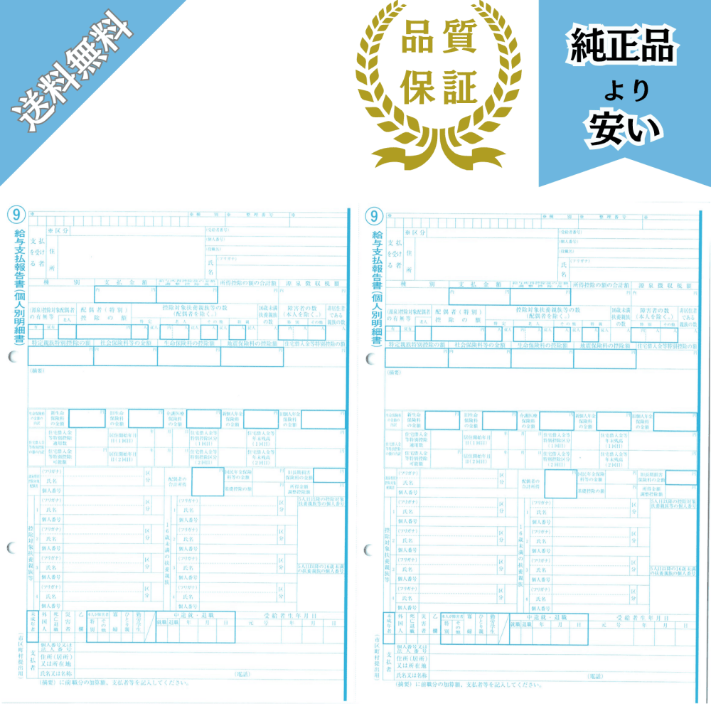 【予約商品】PA1137-HA対応 給与支払報告書 50名 令和8年度 PH1137K-50